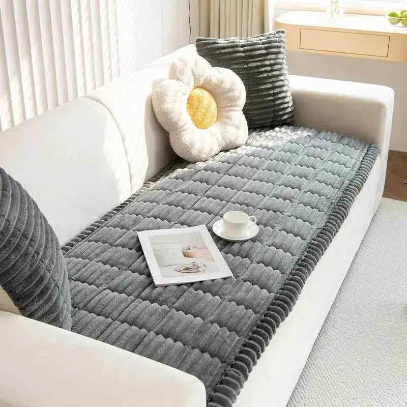 Lazy Soft Flannel Breathable Pet Mat Non-Slip Couch Cover Memoryloop1999