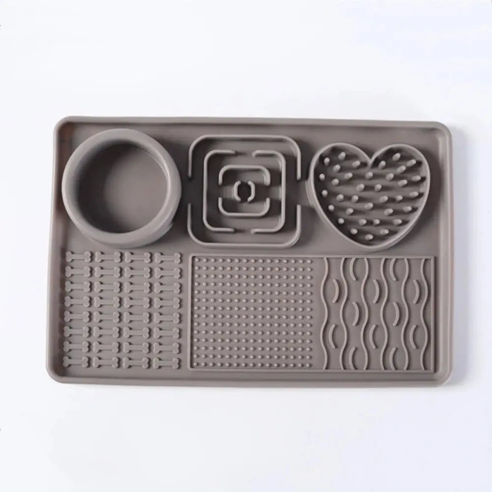 PetalLick Pro™: Silicone Slow Feeder & Interactive Treat Dispenser Pet Bloom Studio