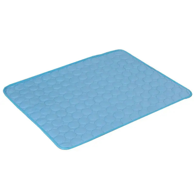 Summer Cooling Pet Mat – Ice Silk Bed for Dogs & Cats Pet Bloom Studio