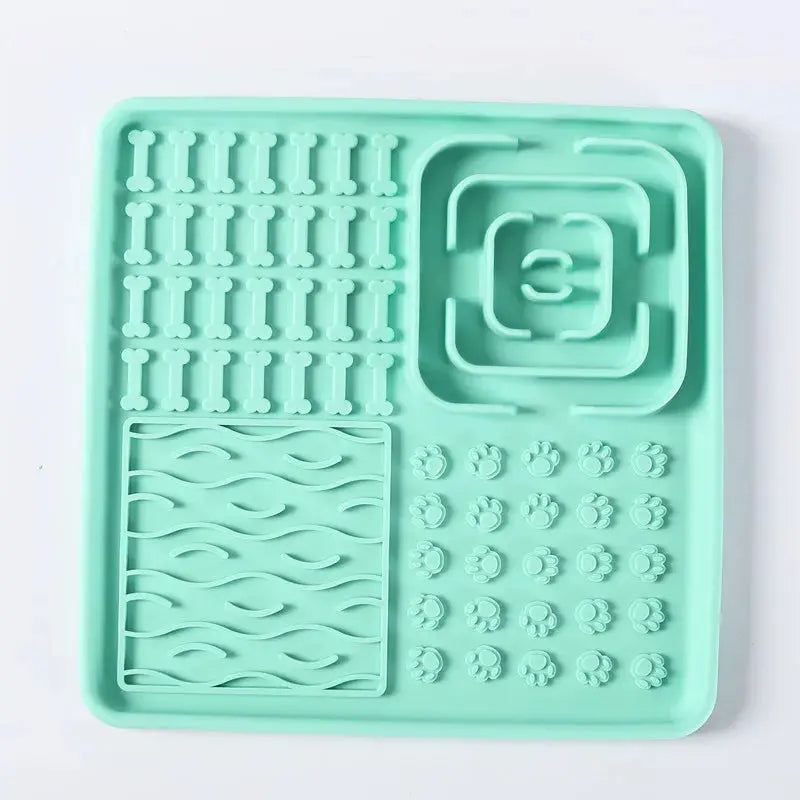 PetalLick Pro™: Silicone Slow Feeder & Interactive Treat Dispenser Pet Bloom Studio
