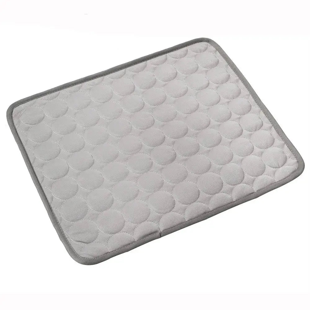 Summer Cooling Pet Mat – Ice Silk Bed for Dogs & Cats Pet Bloom Studio