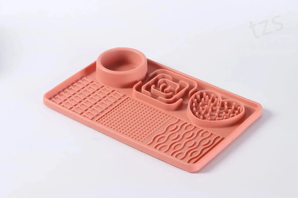 PetalLick Pro™: Silicone Slow Feeder & Interactive Treat Dispenser Pet Bloom Studio