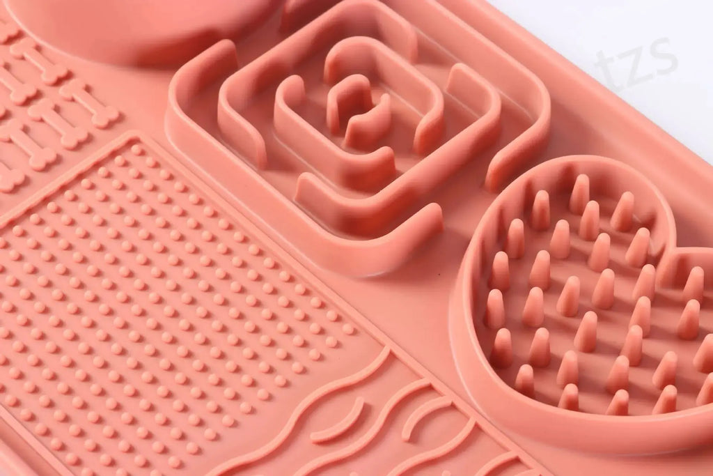 PetalLick Pro™: Silicone Slow Feeder & Interactive Treat Dispenser Pet Bloom Studio