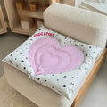 BloomHeart™ Cooling Pet Mat – Heart-Shaped Summer Bed for Cats & Small Dogs Pet Bloom Studio