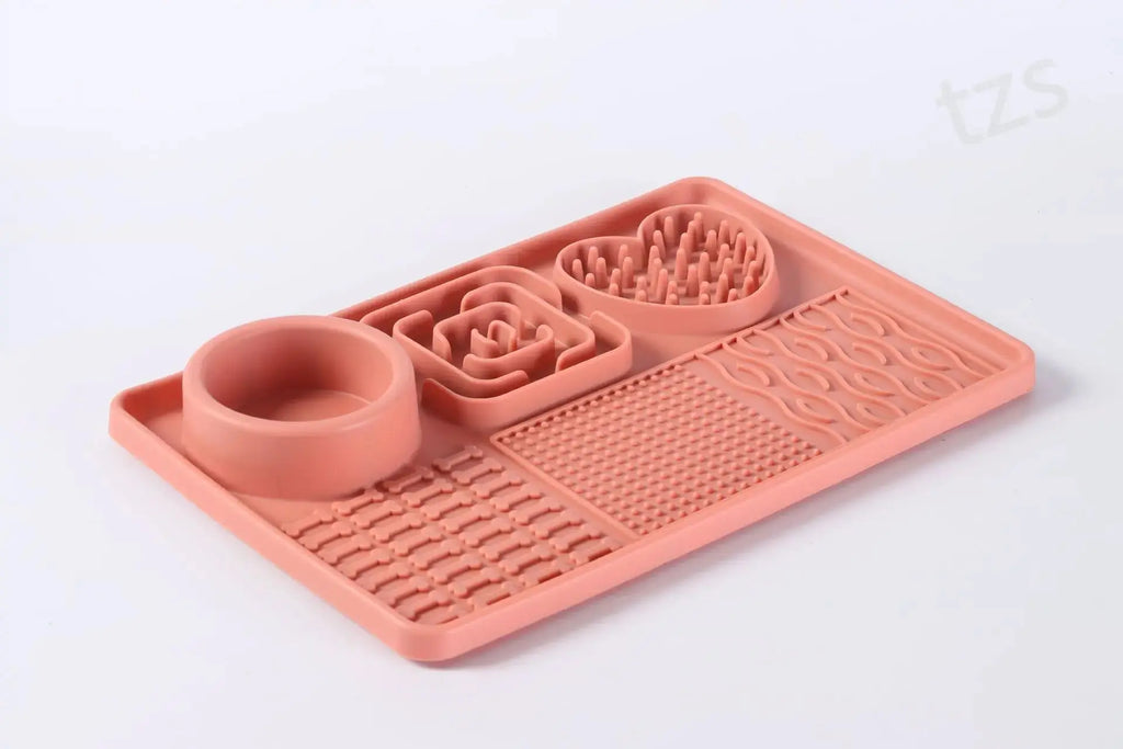 PetalLick Pro™: Silicone Slow Feeder & Interactive Treat Dispenser Pet Bloom Studio