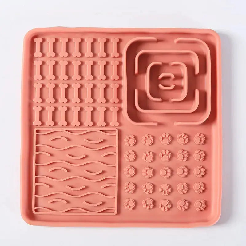 PetalLick Pro™: Silicone Slow Feeder & Interactive Treat Dispenser Pet Bloom Studio