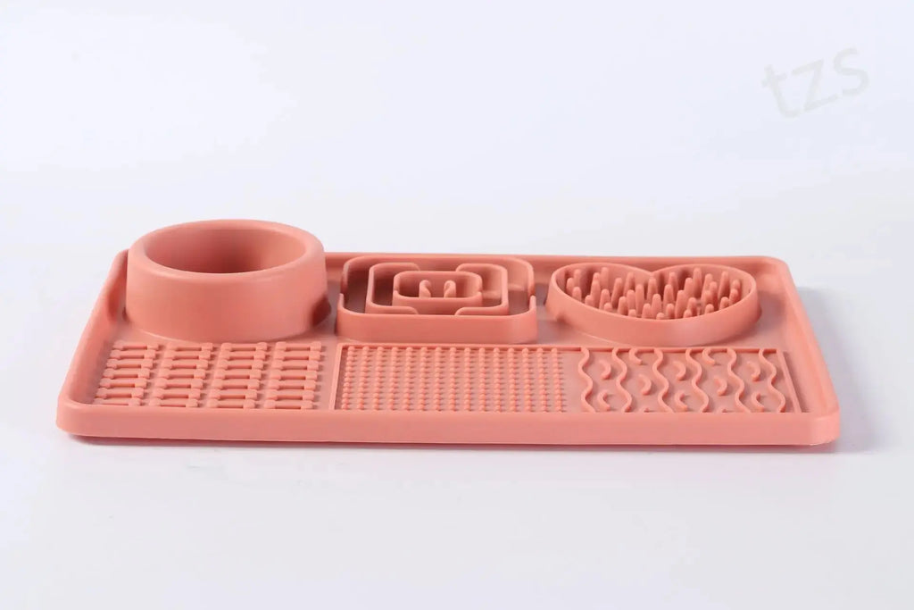 PetalLick Pro™: Silicone Slow Feeder & Interactive Treat Dispenser Pet Bloom Studio